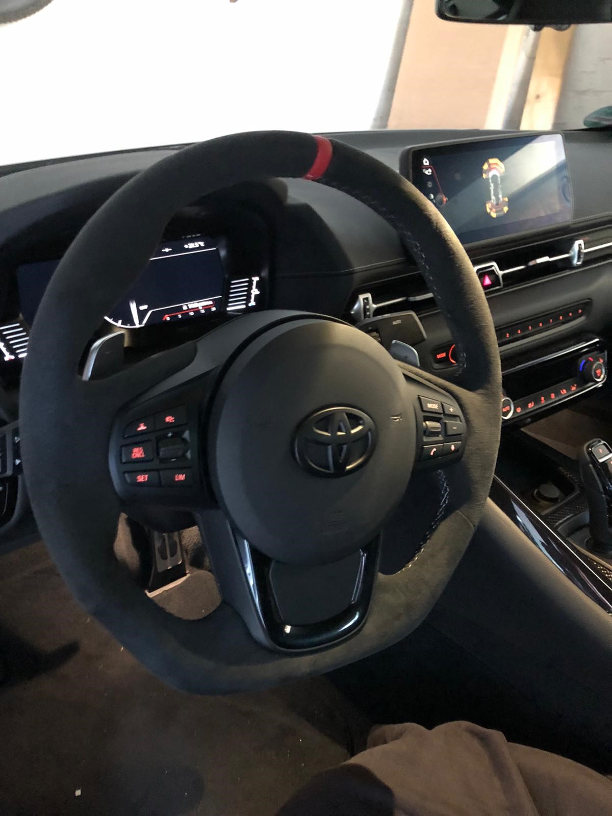 Lenkrad Upgrade aufpolstern/neu beziehen im Toyota Supra Forum