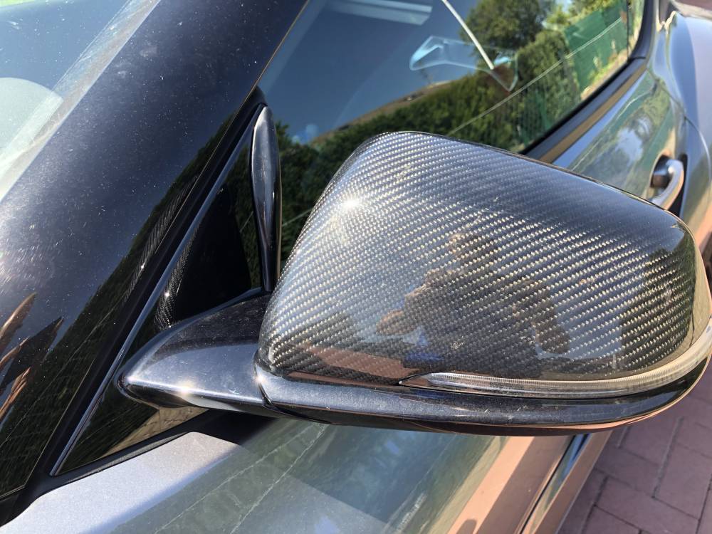 Voll Carbon Spiegelkappen aus PrePreg für Toyota Supra MK5